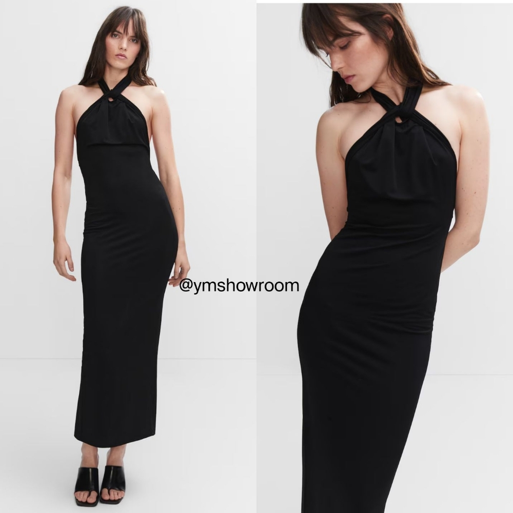 🔥Last 2🔥MANGO halter dress